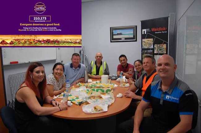 Weldlok celebrates the ‘World Sandwich Day’ in support of vulnerable Australians